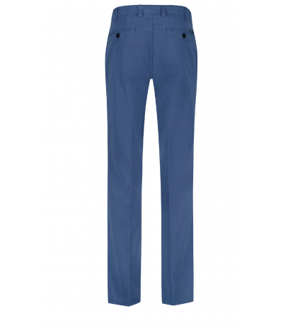 BRUHL 184530/650 Spodnie męskie chinosy niebieskie duże rozmiary