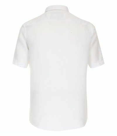 CASA 4100/000 Koszula lniana biała duże rozmiary