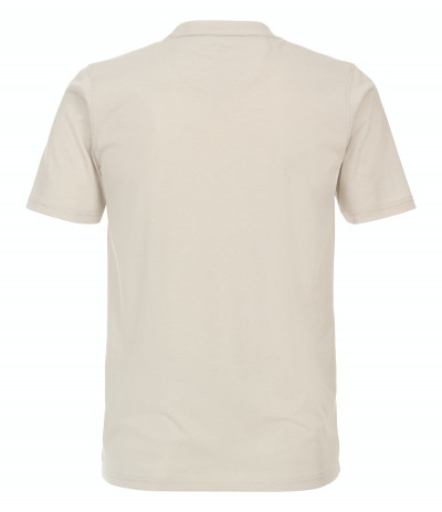 CASA 59700/009 T-shirt męski beżowy duże rozmiary